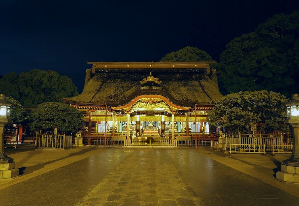 太宰府天満宮　夜間正式参拝