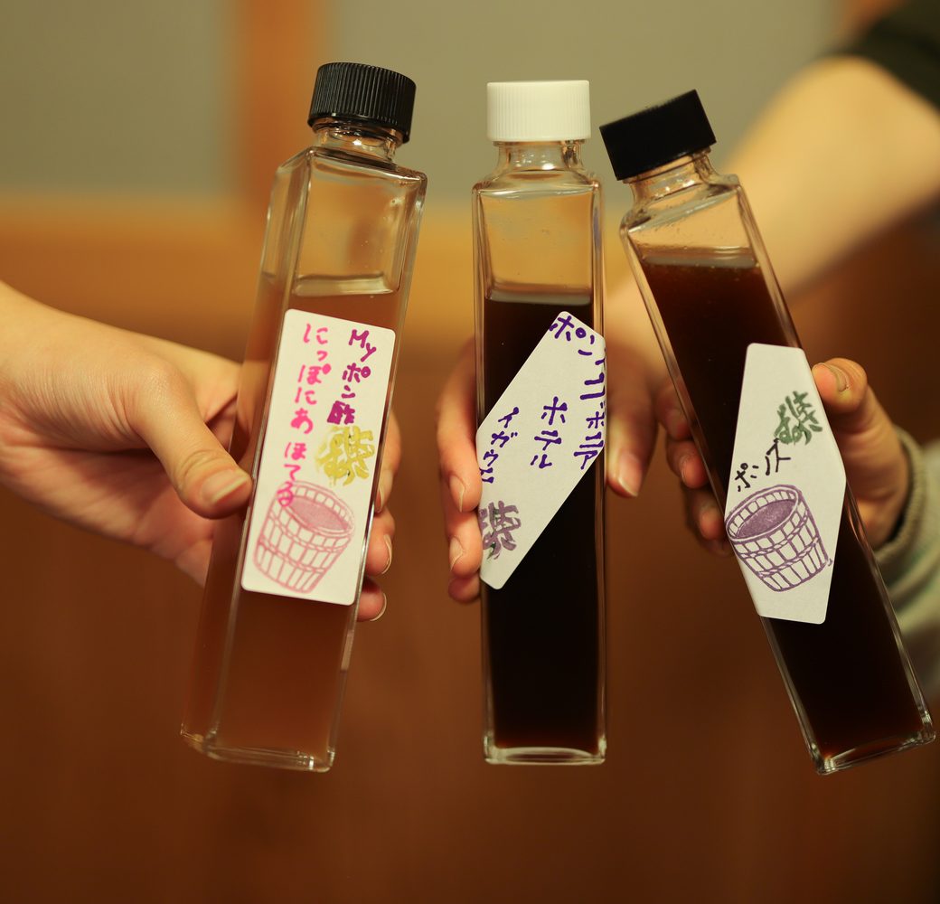 醤油蔵見学＆マイポン酢作り体験