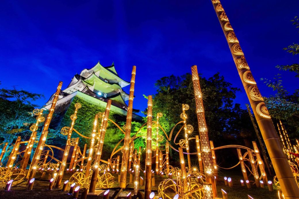 【イベントのお知らせ】竹灯り幽玄祭・真夏の夜のステンドグラス展 同時開催