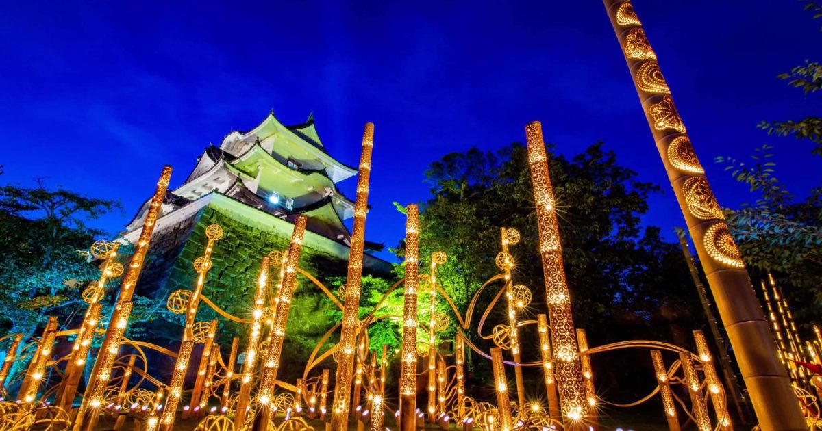イベントのお知らせ】竹灯り幽玄祭・真夏の夜のステンドグラス展 同時