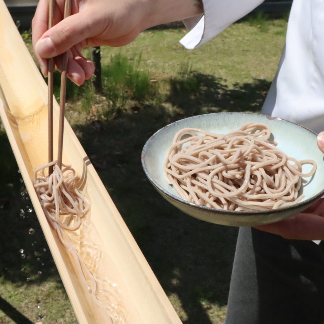 【ファミリーおすすめ】手ぶらで涼む日本の夏休み。流しそばとかき氷・手持ち花火付きプラン